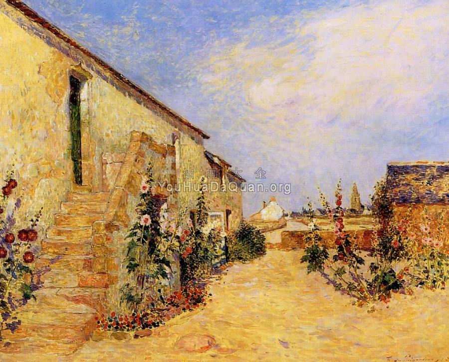 Kervaudu Garden, Climbing Roses - 费迪南德·卢瓦扬